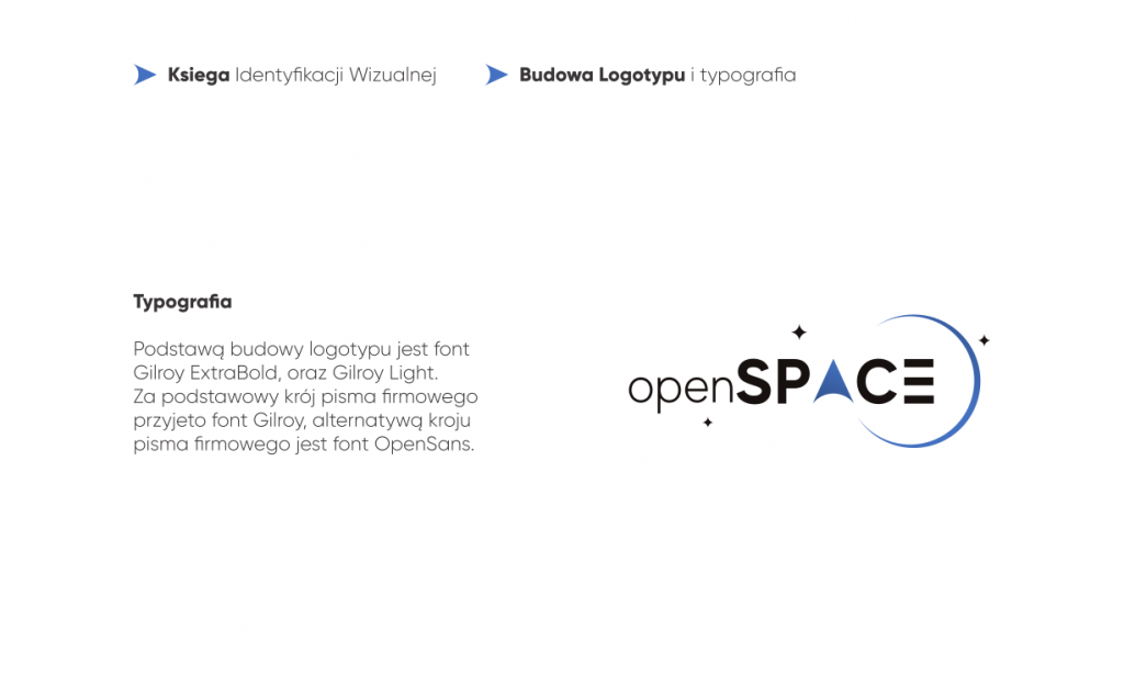 Budowa logotypu openSPACE